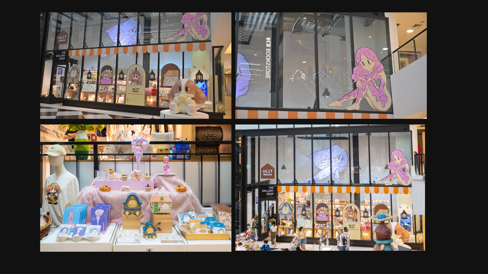 ULIT HOUSE: Where Our Feelings Live — Tum Ulit's character retail space and gallery shop featuring Pandao merchandise and original character products